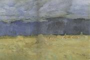 Levitan, Isaak Hay harvest oil painting on canvas